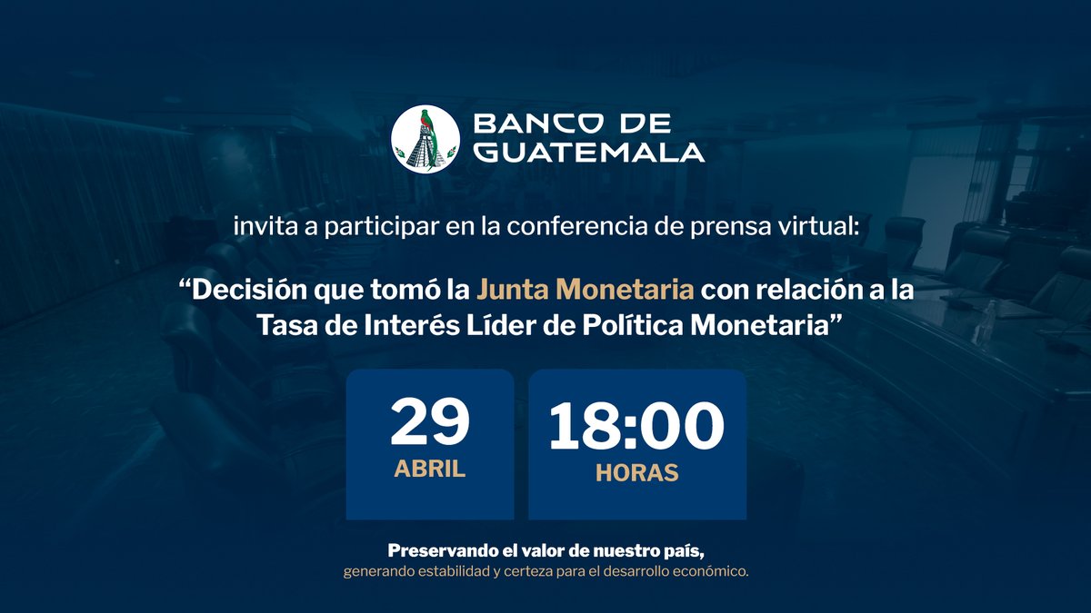 Banco de Guatemala tweet media