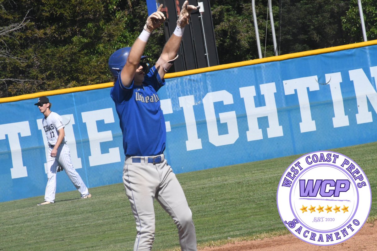 WCPSacramento's tweet photo. HUGHSTON RODNEY IS HIM 💪🏼 

His 29th RBI of the season comes out on a two-out double to right.

Wheatland leads 1-0 over Lincoln in the 1st https://t.co/K3BluxU3ou