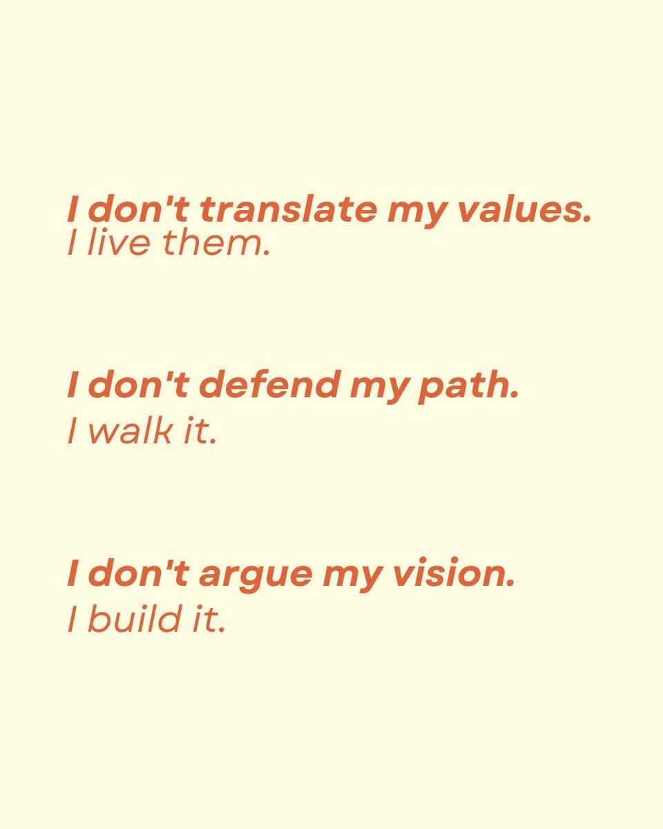 Innermountainfd's tweet image. Peace doesn’t come from being understood.
It comes from being aligned.

Join the Inner Mountain Masterclass for FREE: from setbacks to breakthroughs. Link below

#peace #innermountain #mindset #trending