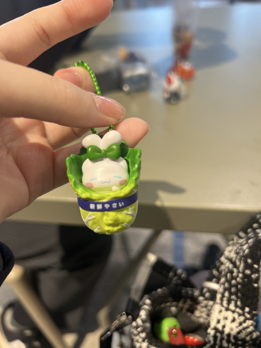 RBvBBrv's tweet photo. 【譲】シナモロール×2
【求】同品けろけろけろっぴ > マイメロ > キティ > 定価

名古屋市内、できればオアシス21手渡し希望

交換　サンリオ　白菜マスコット　ガチャガチャ https://t.co/zl3G4Wt2Lz