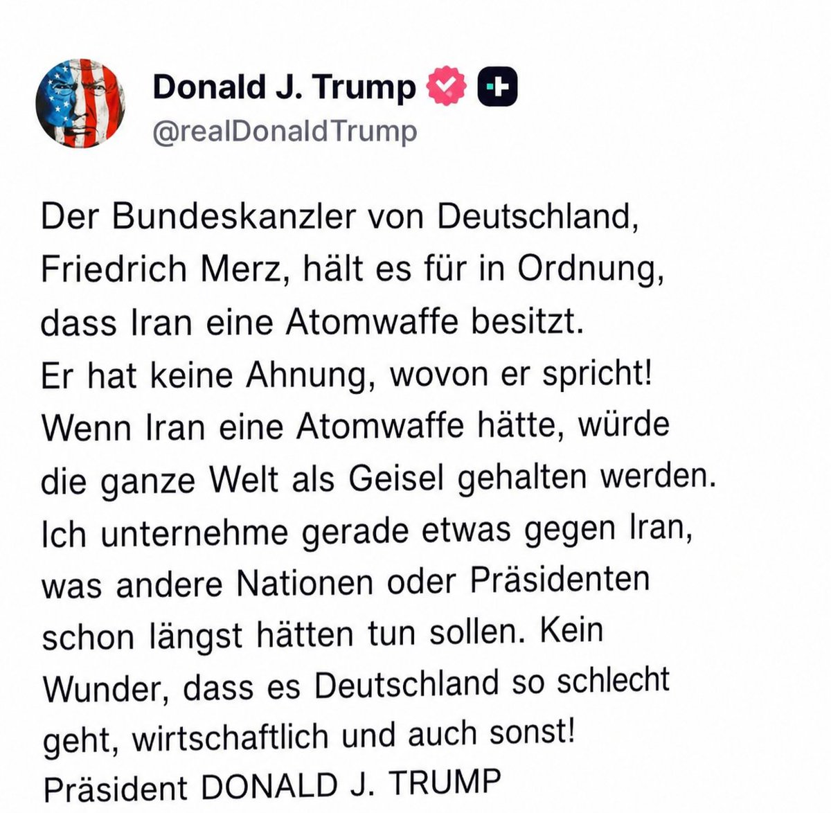 Victorius_DE's tweet image. Niemand, aber auch wirklich niemand mag Friedrich Merz.

#Merz #Trump #Nachrichten