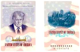 1TheDailyBrief's tweet image. 🇺🇸 INTERNATIONAL NEWS: To mark the 250th anniversary of U.S. Independence, authorities are reportedly preparing a limited-edition collectible passport featuring Donald Trump’s portrait and gold-ink signature. 
#USNews #DonaldTrump