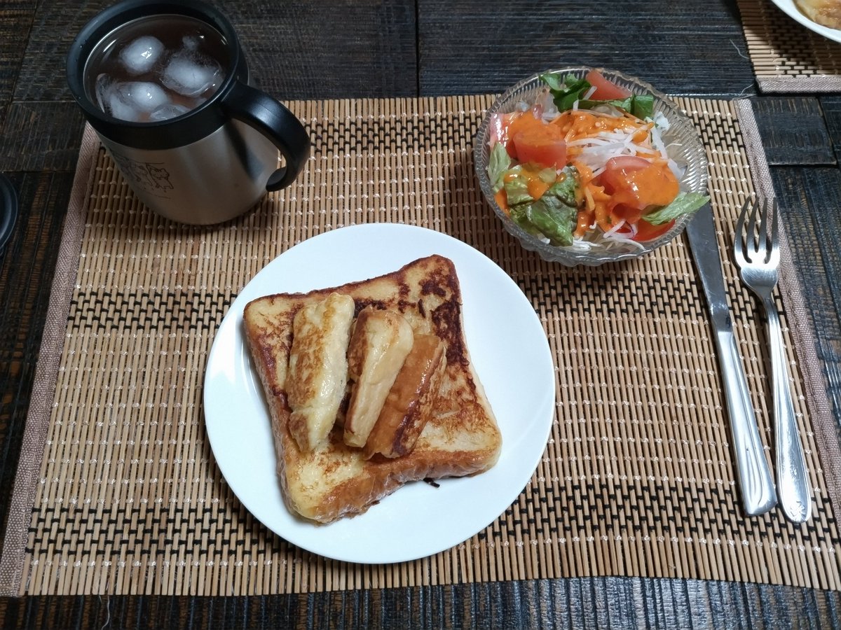 ookomiamaterasu's tweet photo. フレンチトースト https://t.co/YzKIvDq1jj
