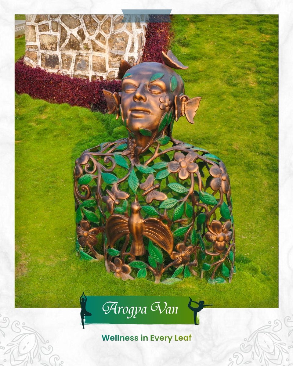 souindia's tweet image. More than a garden—it’s a journey into wellness.  At Arogya Van in Ekta Nagar, discover the power of medicinal plants, holistic healing, and the roots of Ayurveda, all set against the grandeur of the Statue of Unity.

#ArogyaVan #WellnessJourney #NatureHealing  #StatueOfUnity