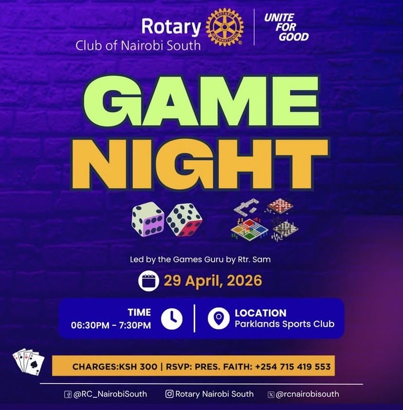 Rotary Nairobi South tweet media