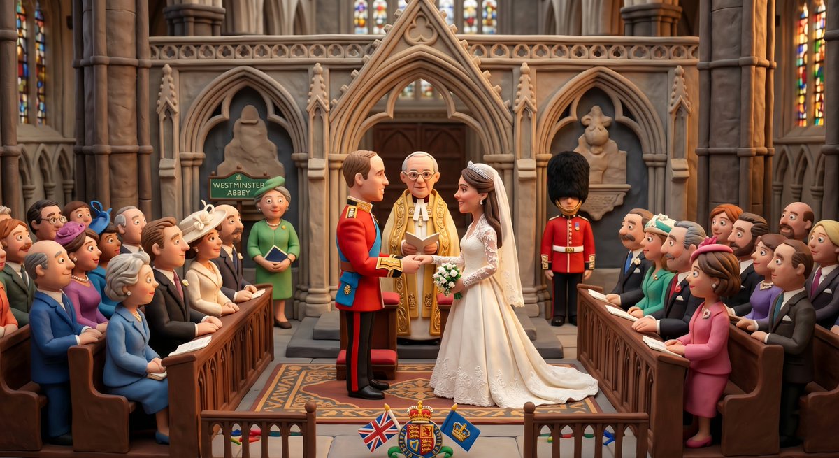 Yo_Actuario's tweet image. Un día como hoy en 2011, Guillermo y Catherine Middleton se casaron en la Abadía de Westminster. Un hito de modernización y estabilidad para la Corona británica. 🇬🇧👑

#RoyalWedding #Efemerides #Windsor

Más acá: elactuario.substack.com/p/efemerides-d…