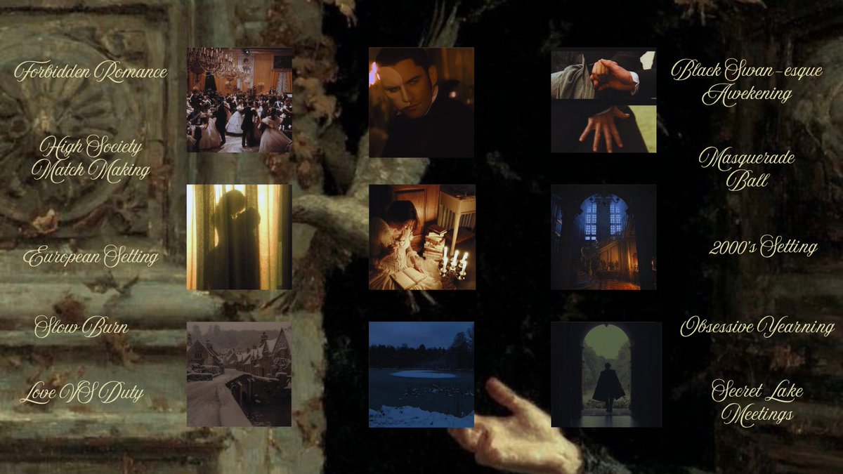 chantaldanieli's tweet image. JANE EYRE x THE PHANTOM OF THE OPERA

🕯️forbidden gothic romance
🕯️slow burn
🕯️yearning à la anthony bridgerton
🕯️black swan-esque awakening 
🕯️2000’s setting
🕯️devouring obsession but make it consensual 
🕯️secret lake meetings

#questpit #W #A #NA #R