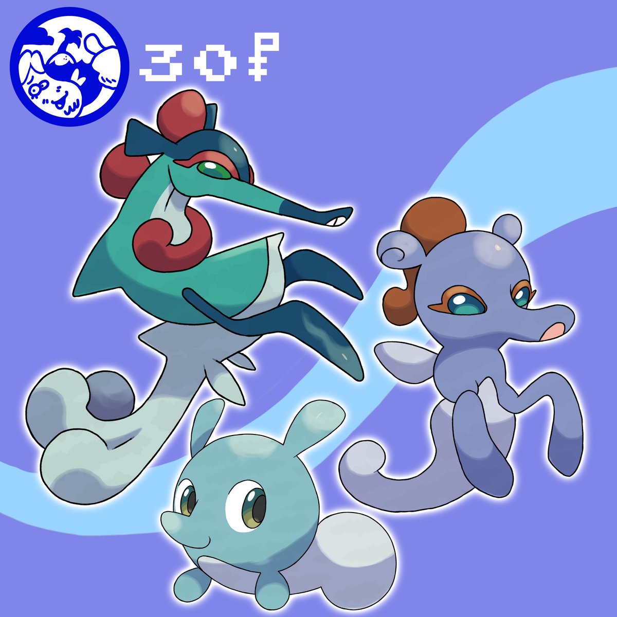 Threading Fakemon Fakemon designs for sale in my Ko-fi! More down in the thread! https ...