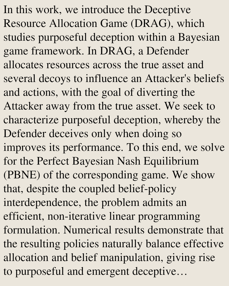 Game Theory Papers tweet media