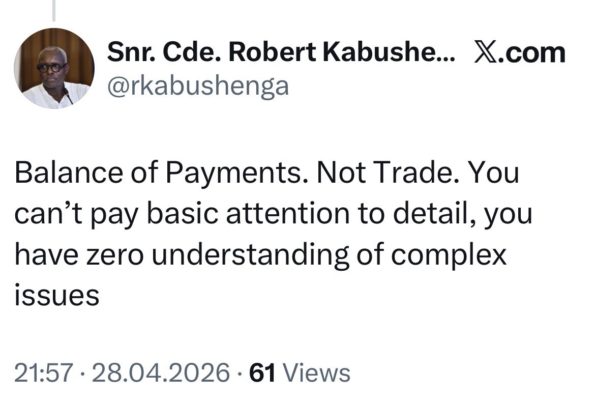 moses_yk's tweet photo. Is it that complex!
Let me simplify,
BoT+other inflows=BoP.

Govts focus on BoT in the long term(FDIs &amp; Exports).Foreign interests may negate these efforts,hence #SovereigntyBill 

Why didn’t @BOU_Official request to be the implementing authority to check political bias? https://t.co/FN2luiGzM6