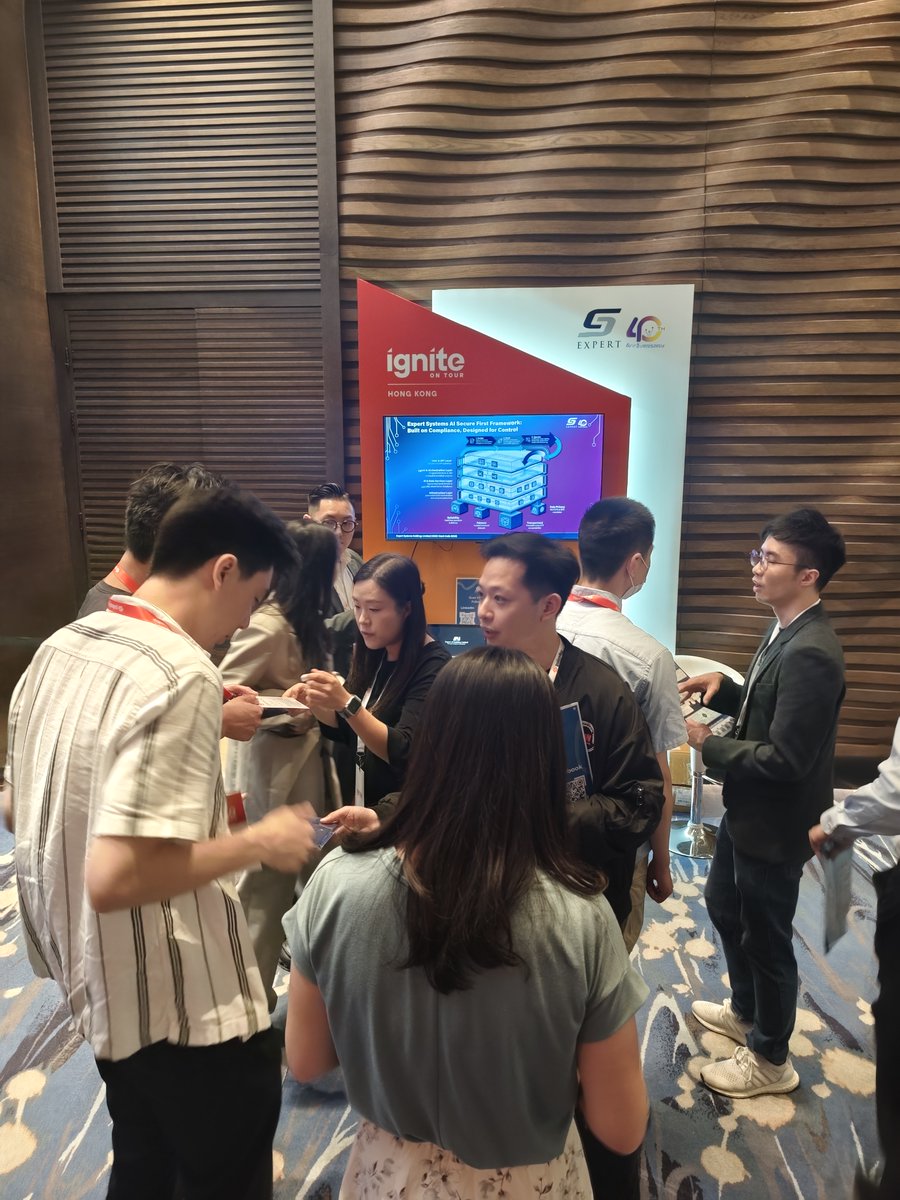 ExpertSystemsHK's tweet photo. We were pleased to participate in and sponsor Palo Alto Networks Ignite on Tour 2026 on 15 Apr. The event provided an excellent platform to showcase our end‑to‑end AI adoption and ecosystem defense solutions, generating strong interest and valuable discussions with industry peers https://t.co/kbq6IowtG6