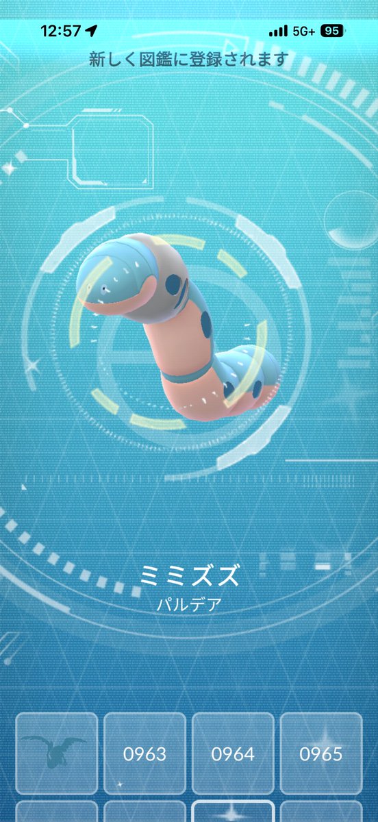 OharuPo's tweet photo. ミミズズ
初ゲットが色違い！！！

嬉しい☺️

#ポケモンGO https://t.co/6Psbm4Bg3w