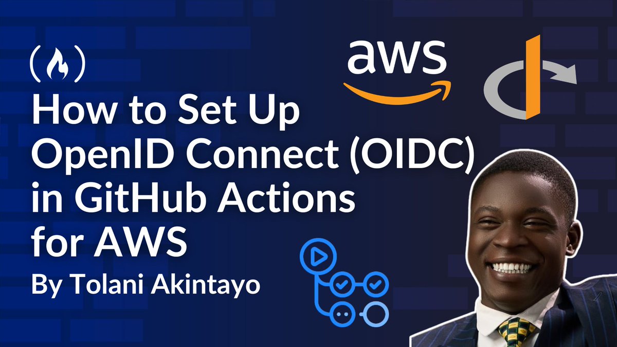 freeCodeCamp's tweet photo. Storing long-lived AWS credentials in your GitHub repo isn't a great idea.

In this guide, @tolani_akintayo teaches you how to use OpenID Connect so GitHub Actions can assume AWS roles with short-lived tokens.

You’ll set up IAM trust, roles, and workflows for more secure deployments.

https://t.co/4uvp1VZVXI