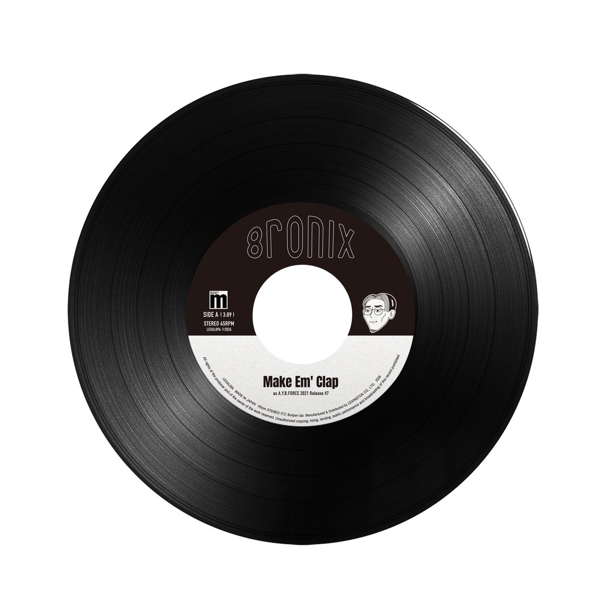 【本日リリース！】
「Make Em' Clap / Feel Like XXX」の7inchレコードが本日リリースになりました。あらためてこの曲作るきっかけをいただいたA.Y.B.FORCEの兄さん達とリリースにお力添えいただいたManhattan Recordsさん、アートワークのGAIMGRAPHICSに感謝感謝🙏manhattanrecords.jp/UMAKE+EM%27+CL…