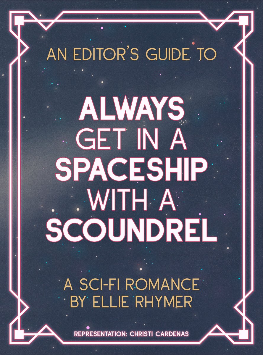 EllieYellu's tweet photo. Heists, spice, and space, oh my!

What do you do when:
🏳️‍🌈 You're a disaster bisexual
😱 Space witches want your hyperspace treasure maps
💫 You have to get off Hecate IV before you're caught

You ALWAYS GET IN A SPACESHIP WITH A SCOUNDREL 🥵🚀

#QuestPit #AG #OS #A #R #SF #SFF https://t.co/twT7IkuVSn