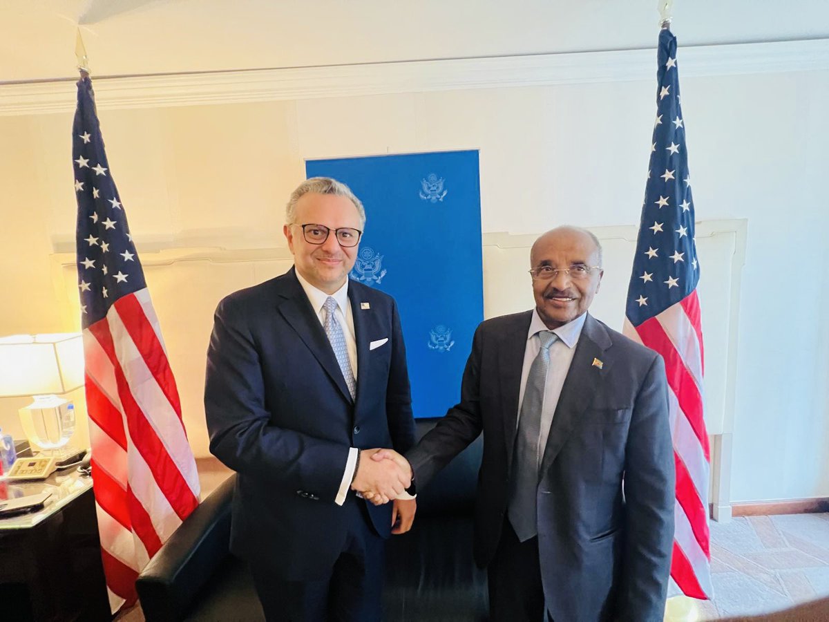 EmbassyEritrea's tweet image. Press Statement

Mischaracterizations Surrounding Prospects for Eritrea-United States #Rapprochement

The #Embassy of the State of #Eritrea in Washington, D.C. takes note of the recent article published by The Wall Street Journal on prospects for resetting relations between
