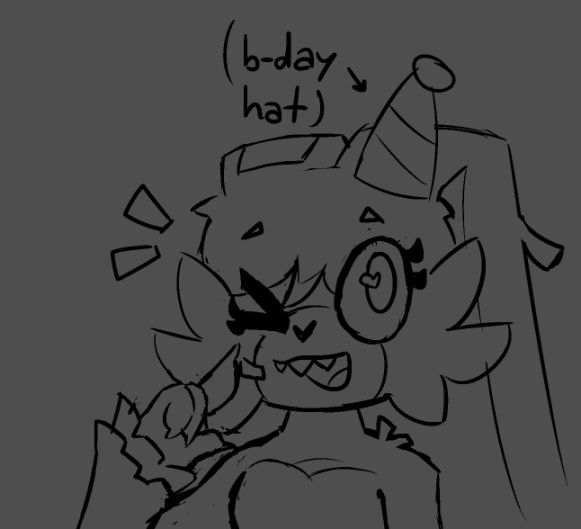 ItzDatsy's tweet photo. b-day doodle wowww
#furry #furryart https://t.co/1BD0KFmIi7