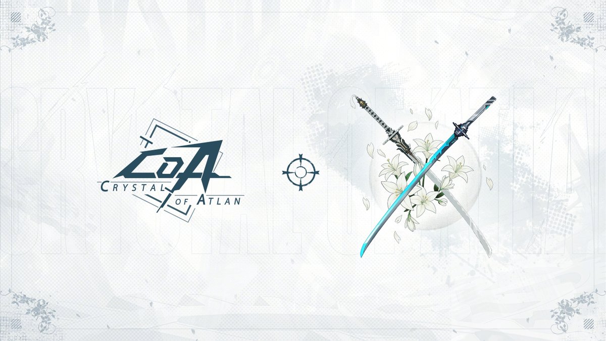 CoA_Global's tweet image. "Wield your calm will as a blade."
Crystal of Atlan New Collaboration Coming Soon!

#CoA
#CrystalofAtlan
#Collab