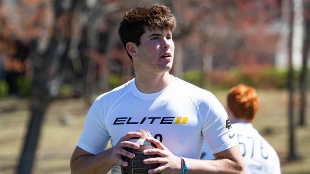 Bucknuts247's tweet photo. #OhioState has entered the race for top uncommitted quarterback Peter Bourque.
https://t.co/pfbHXD8zjH https://t.co/dn2wMkXu8A
