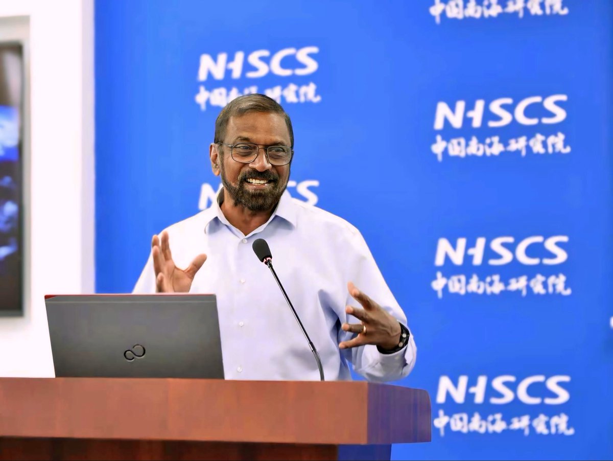 pathfinderSL's tweet photo. Admiral Prof. Colombage, Distinguished Fellow, Pathfinder Foundation, delivered lectures in Haikou, China - NISCSS and Huayang Centre for Maritime Cooperation and Ocean Governance, on Indian Ocean strategy, maritime security, Sri Lanka–China relations, and regional stability. https://t.co/9eaFLSApjT