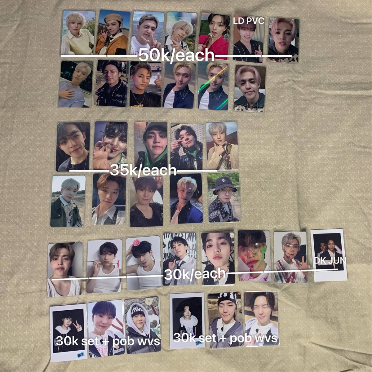 soundcheeks's tweet photo. @caratsstore bulk only kak (bisa diskusi berapa banyak, yg penting buy banyak) dom Karawang, dm ke @seugcheolz okaaay :3 (album bisa satuan) https://t.co/BooVjuaxuL
