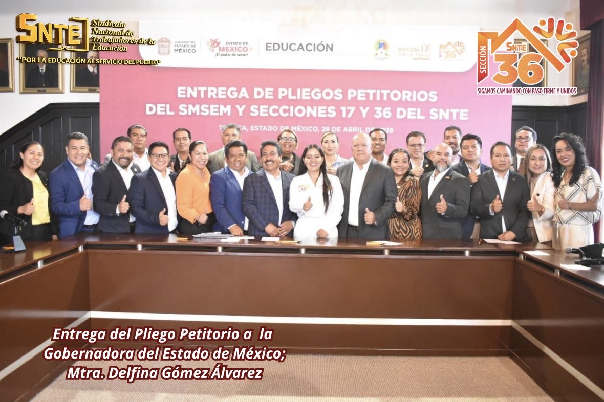 Sección 36 Valle de México tweet media