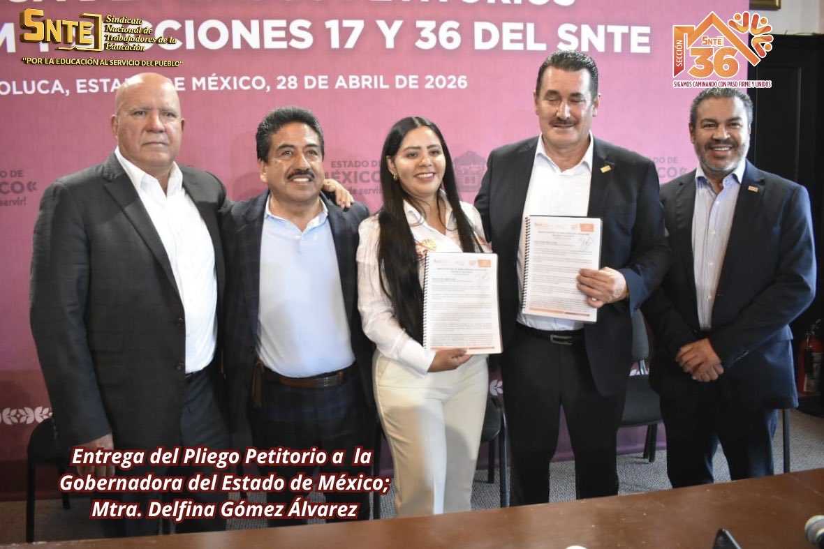 Sección 36 Valle de México tweet media