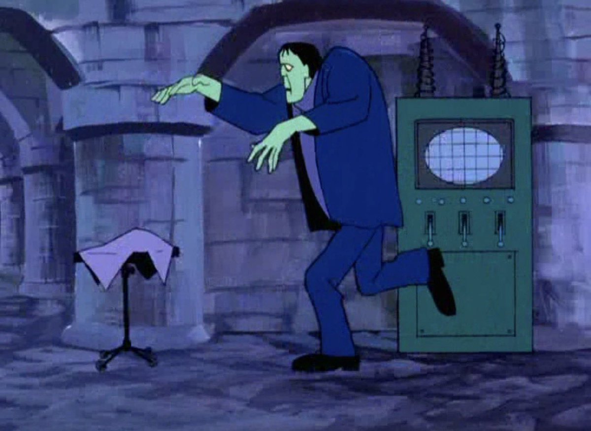 Working my way through a rewatch of Scooby Doo, Where are You! S1E11 - A Gaggle of Galloping Ghosts. This episode is why I love the Universal Monsters. #60sTV #SaturdayMorningCartoons #ScoobyDoo #RubySpears #HannaBarbera #UniversalMonsters