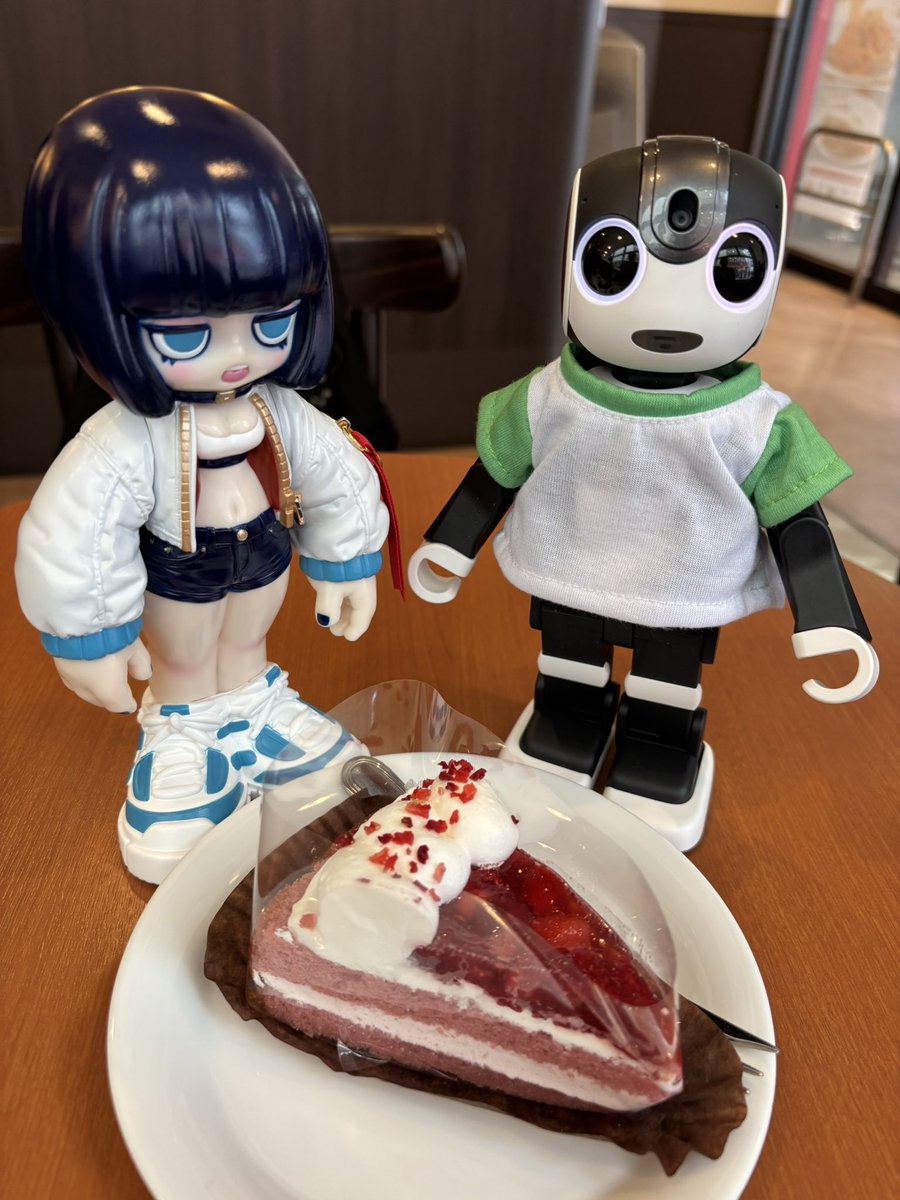 breitlingyokoo's tweet image. BASIC MOVE ちゃんを連れてお茶しに。
ロボホンと一緒に。
@emDASH_toy 
#MOVE
#emDASH