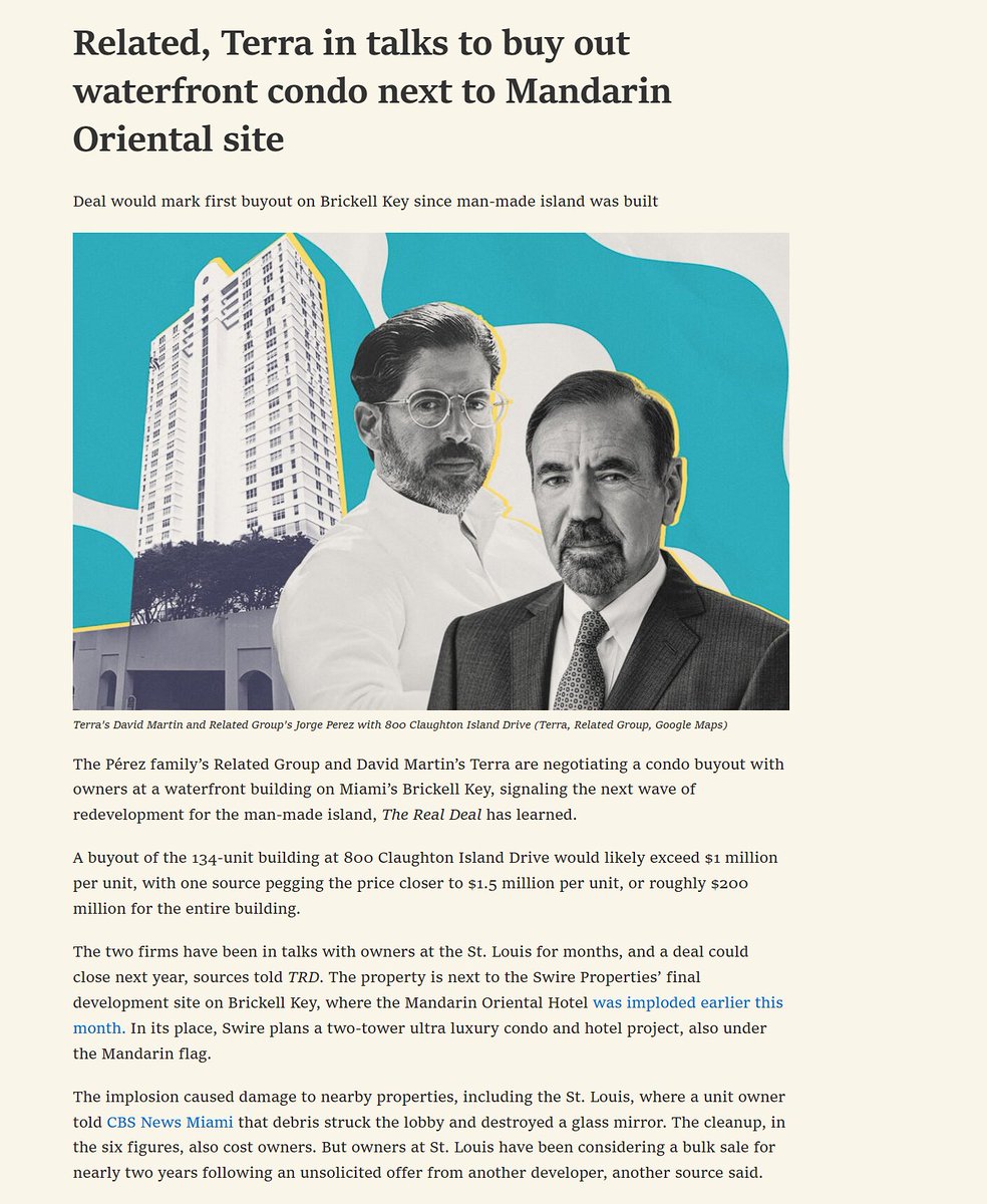 volvoshine's tweet image. Oh boyyyy  The Brickell Key NIMBY's (And Swire!) are not going to be pleased lol  #Miami #RealEstate