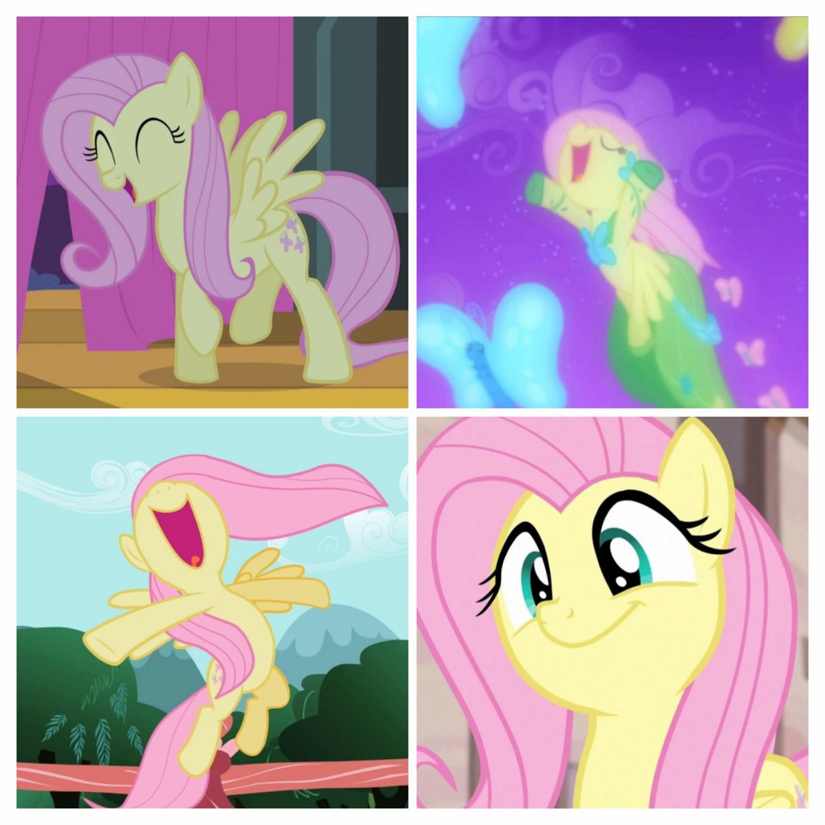 It was just Fluttershy day, so amazing