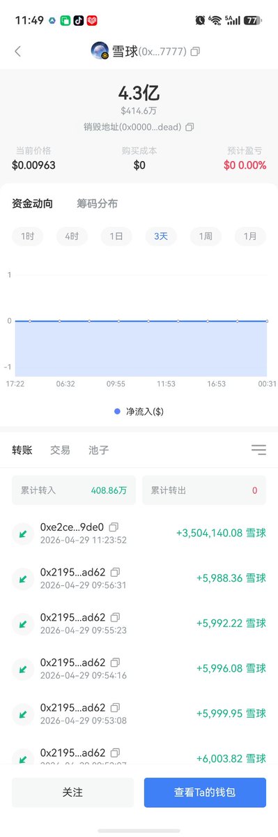 雪球~清风 tweet media