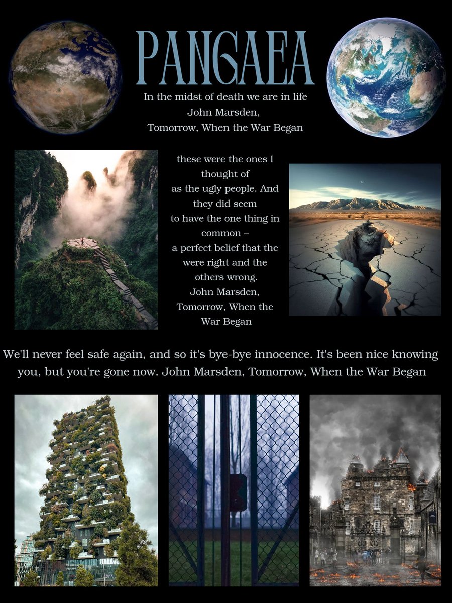 CrystalBAuthor's tweet image. Pangaea Series x Lost on the Last Continent

In an alternate universe where Pangaea never split, Katie Jeffers faces love, war, family, betrayal, heartache, and survival. 

#W #A #AU #T #QuestPit