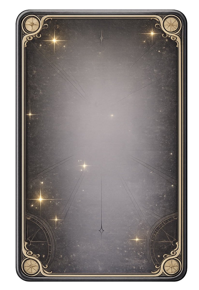 Ornate Celestial Card Back
