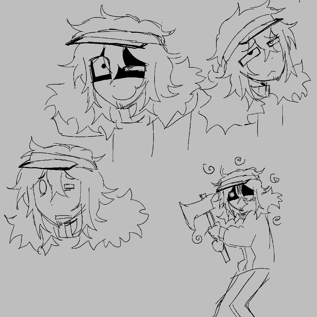 bad things doodles