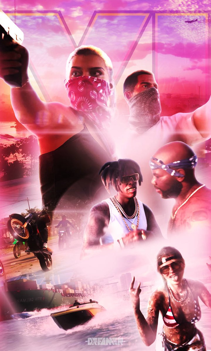 PainkillerH20's tweet image. We need some new GTA6 artwork🗾🌴🌊🦩🌇🌃✈️🐎 #GTA #GTA6 #GTAVI