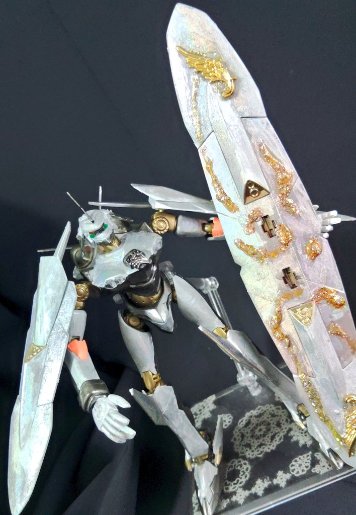 Isiliel / 月虹創聖記 prototype ニルヴァーシュ spec2 出来た👍 #プラモデルライフ #おもちゃライフ