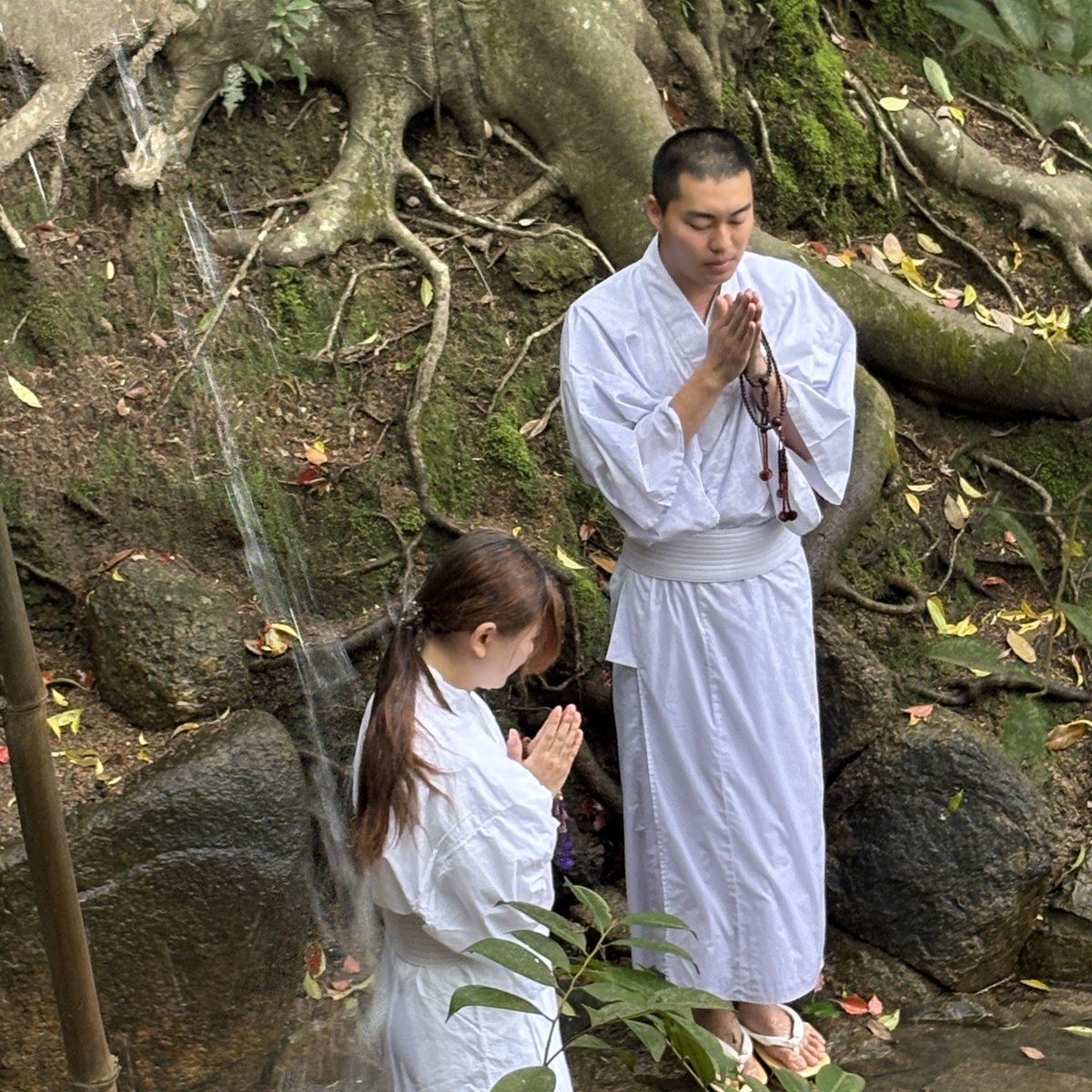 saijoinari's tweet photo. 今年も滝行を行っています。
本滝の龍像からの法水で心身が清められます。

#最上稲荷 #岡山 #寺 #パワースポット #お寺好きな人と繋がりたい #鳥居 #日本三大稲荷 #okayama #滝行 https://t.co/0bWwksF5NN