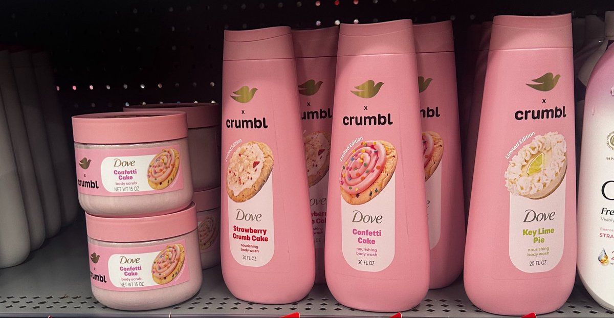 MizzCrazyTee's tweet image. Dove,we’ve gotta talk because why would you release something like this? I’m lucky that I do not have a man because  if I ever bought this and use it, that man would want to nibble, bite and then some. I don’t want those problems.I did not buy it though 🤣🤣🤣🤣 #Dove #Crumbl