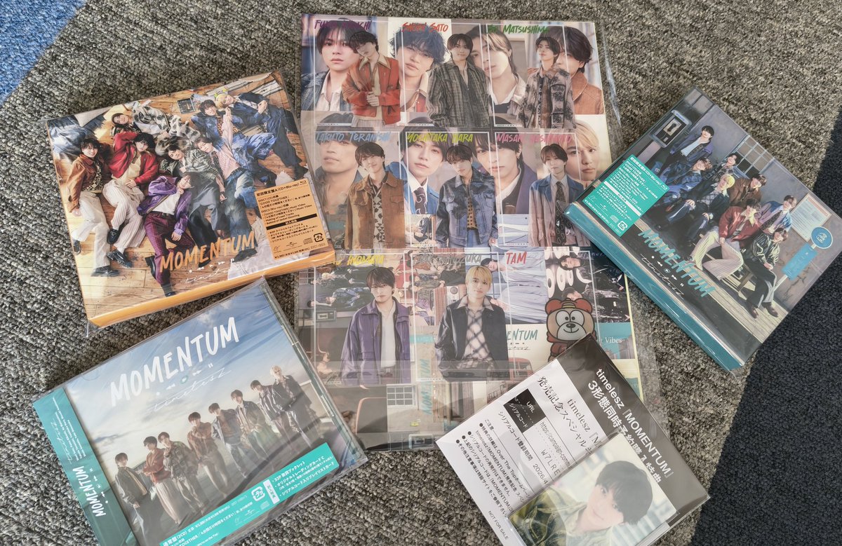 vic1030_sz5's tweet image. ㊗️🎉2ndアルバム発売おめでとうーー！#MOMENTUM