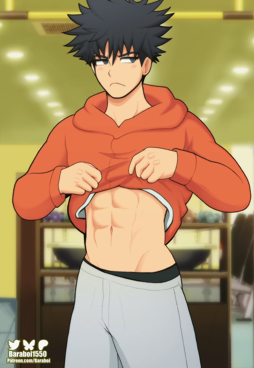 Baraboi1550's tweet photo. JJK Gym Showoff 💦 #nsfw #JujutsuKaisen https://t.co/Rbxr9ngcXa