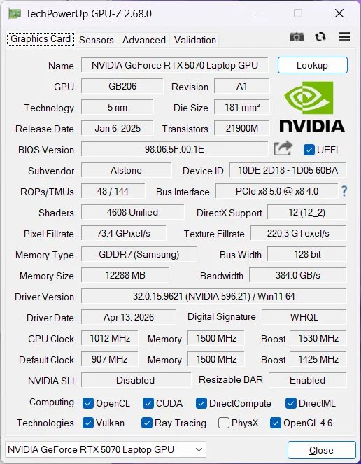94G8LA's tweet photo. Mechrevo’s 18” 12GB version is actually cheaper than 8GB version, 11299rmb≈1650usd vs 11499rmb≈1680usd.
BTW this 3GB die still runs at 24Gbps.

https://t.co/pYid3YYviS https://t.co/wGsKHKX1LO