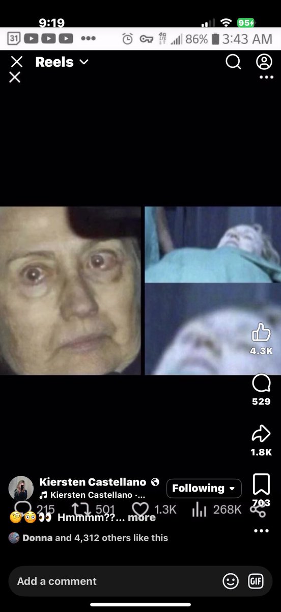 ReasonSaysSo's tweet photo. @Aaron3585763795 She’s been gone just like McCain and Biden! https://t.co/QryHVvCXTp