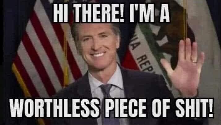 DepravedAngel's tweet photo. @DHSgov @ICEgov @CAgovernor isn't satisfied with destroying the lives of most Californians.  Now he's taking the destruction nationwide and k*lling people in OTHER states with his policies. https://t.co/zM79K8x5D6