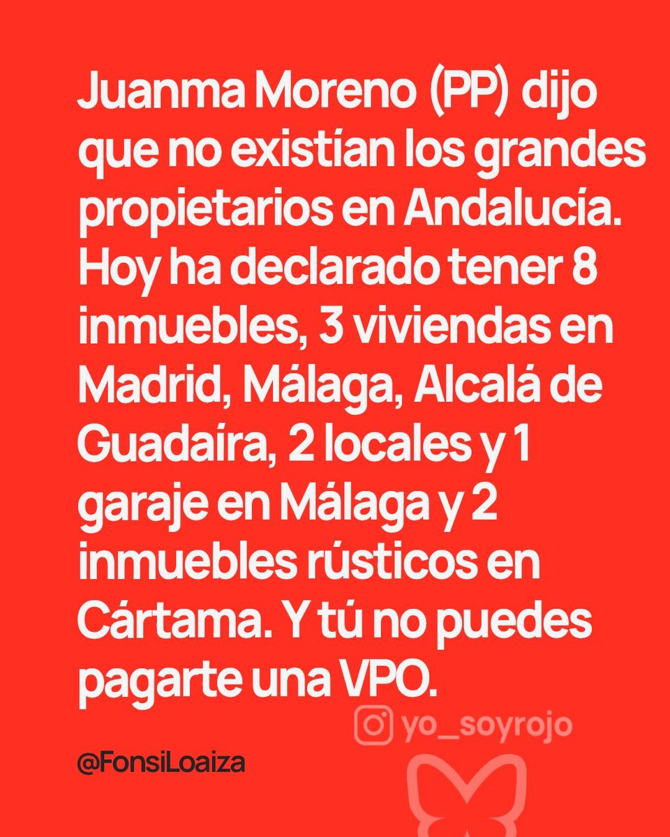 El ADN del <a href="/ppopular/">Partido Popular</a> la <a href="/AndaluciaJunta/">Junta de Andalucía</a> y <a href="/JuanMa_Moreno/">Juanma Moreno</a>
Que no te engañen más.