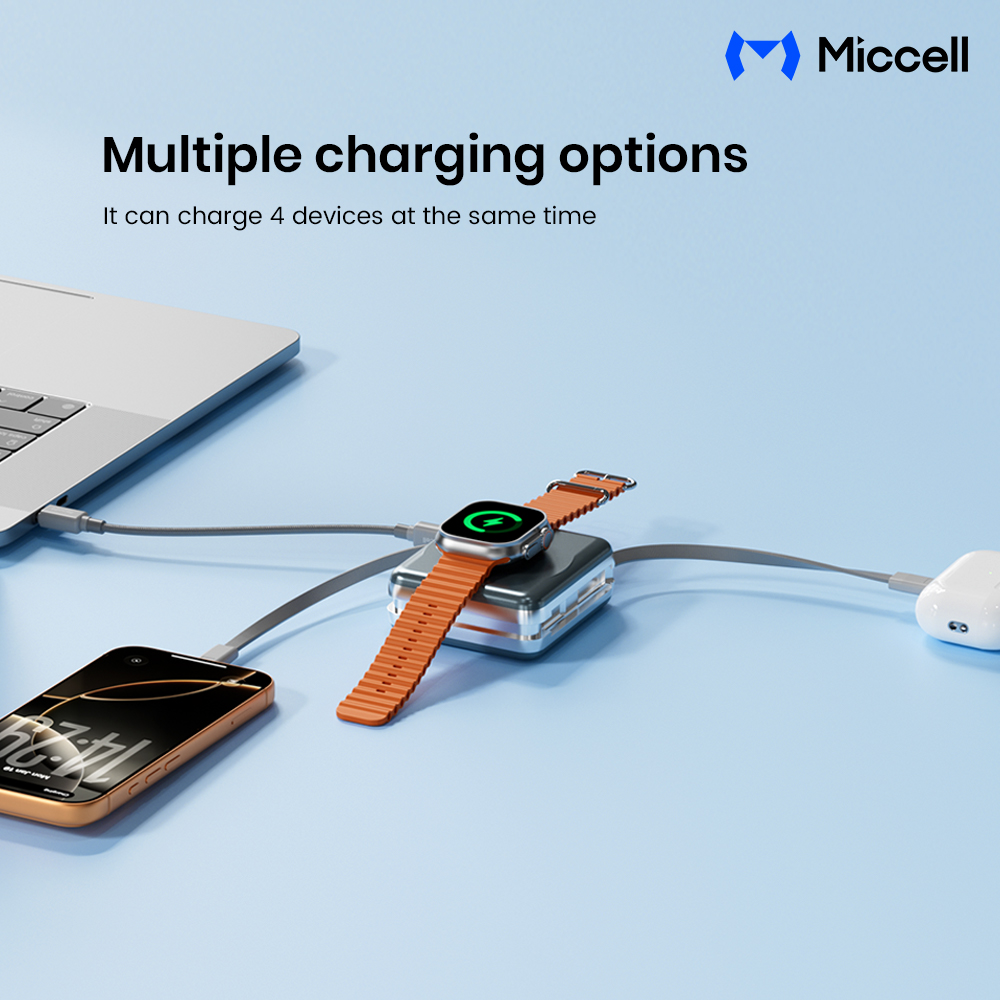 Miccelltech's tweet image. Why do distributors choose Miccell P72 #Magnetic #PowerBank?⚡

✅3-in-1 travel-friendly design
✅N52 high-strength magnets
✅10000mAh battery capacity
✅15W #wireless &amp;amp; 22.5W wired output
✅Built-in Type-C and Lightning cable

👉It solves real user needs, and they will love it.