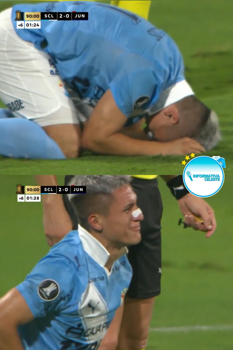 BernalJulinho's tweet photo. ¡La revancha de Catriel Cabellos! 🥹🎽. Catriel Cabellos puso el 2-0 final frente a Junior y tras marcar el gol, no pudo evitar llorar. El fútbol siempre te da revanchas. ¡A seguir mejorando, Celeste! 

SPORTING CRISTAL 🎽🇵🇪 2-0 Junior 🇨🇴

#CopaLibertadores https://t.co/agCBQZy17q