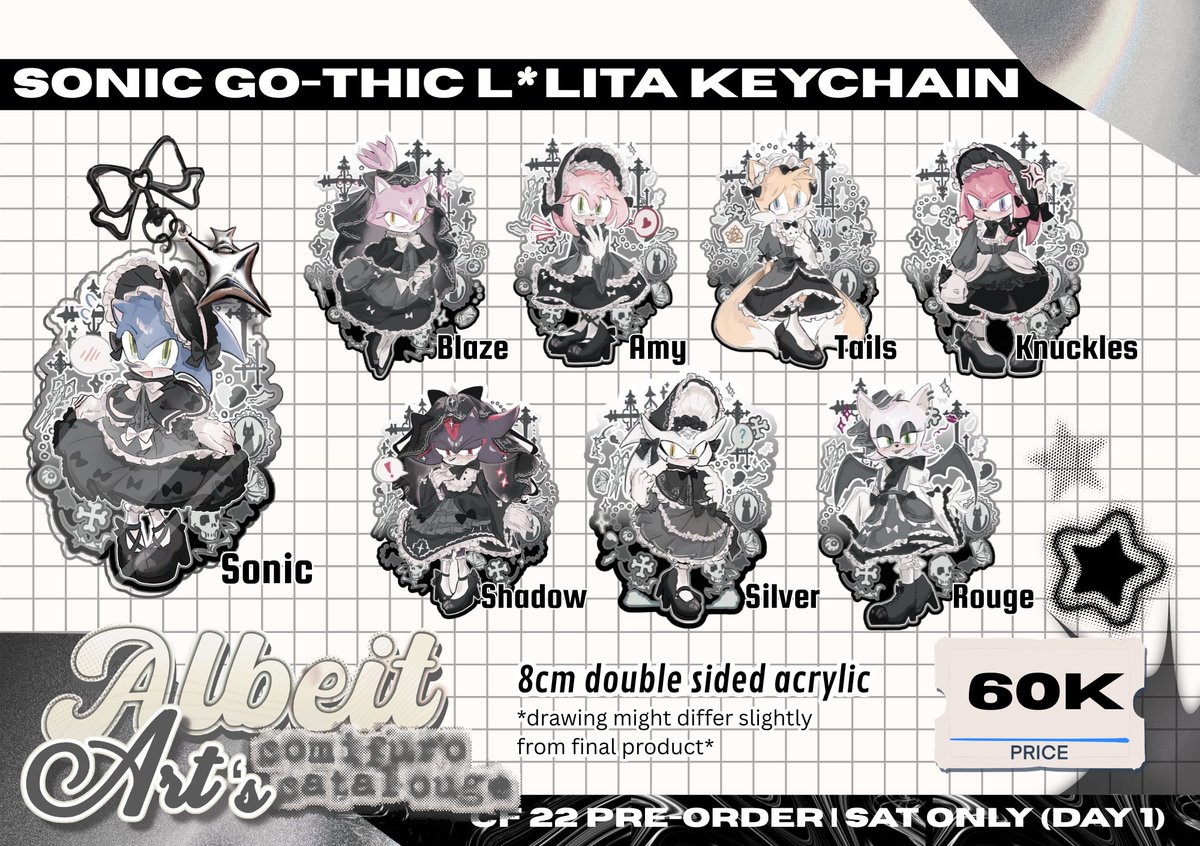 Comifuro 22 AlbeitArt’s catalogue!✨
[RT/Shares are appreciated]🫶

OPEN PO (Batch 2)✨
27 April - 5 May 2026‼️

📌Circle “Cafe Fujo” table Q-40
🪭Fandom: HSR, PJSK/PRSK, Sonic
✨Pick-Up OTS Saturday only‼️

🛒Pre-order link in comment!

#cf22catalogue #CF22