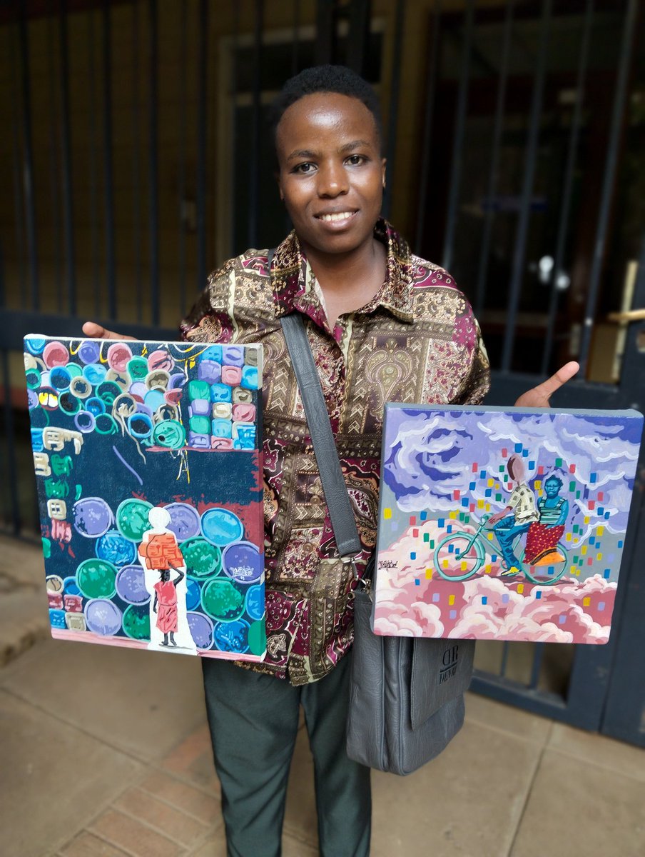 AffordableArtKE's tweet photo. The artist @B29Fpc with her exhibits at the last #AffordableArtShow.

Next show is coming soon ...

🗓️ 22 to 24 May 2026
📍 Nairobi National Museum 
🎟️ Get tickets at @KenyaBuzz https://t.co/LOeJBw3clU