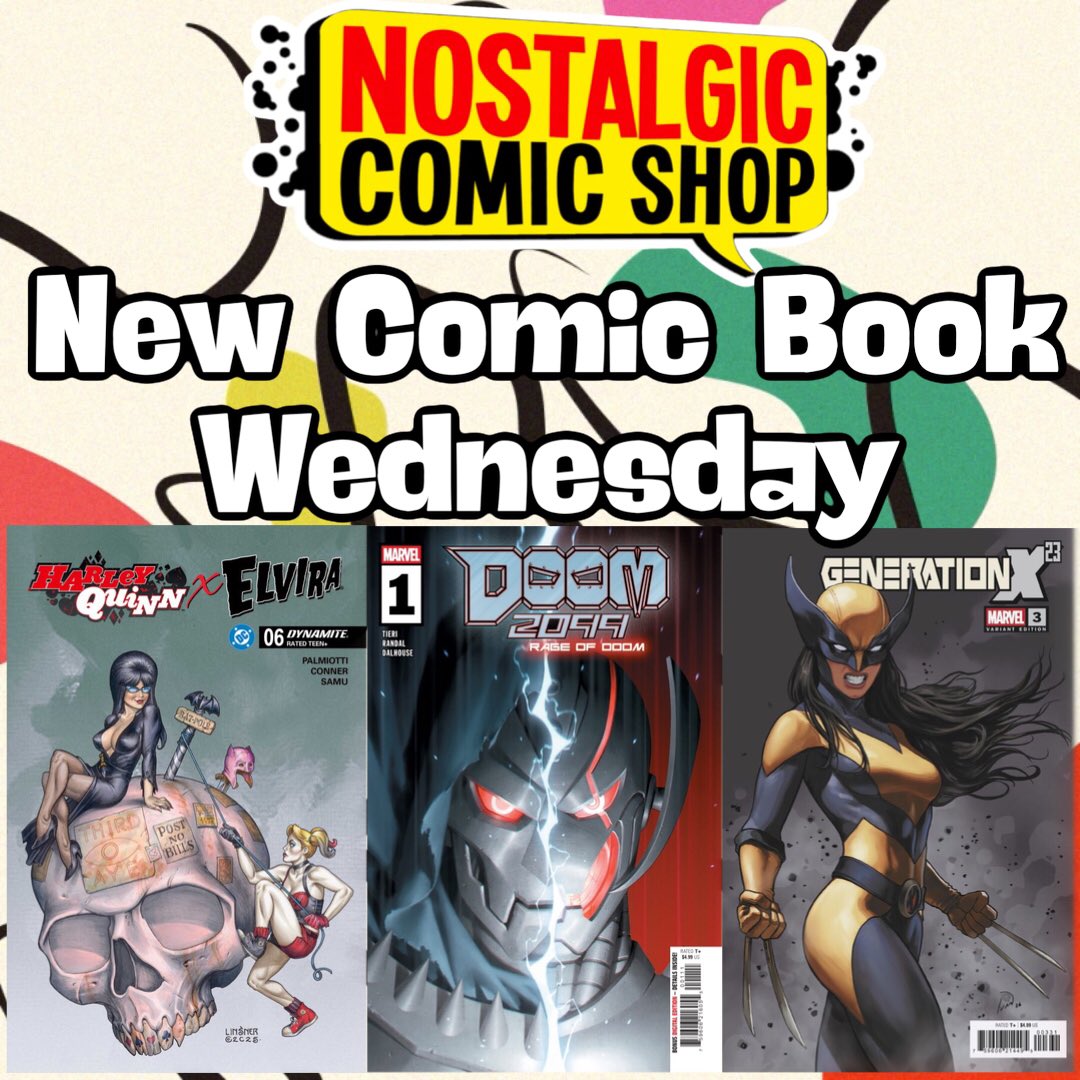 NostalgicComics's tweet image. New Comic Book Day! What’s on your pull list? #ncbd #newcomicbookday #newcomicwednesday
